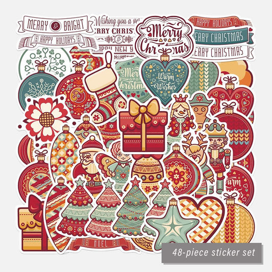 Christmas Style Sticker Collection